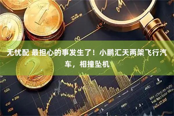 无忧配 最担心的事发生了！小鹏汇天两架飞行汽车，相撞坠机